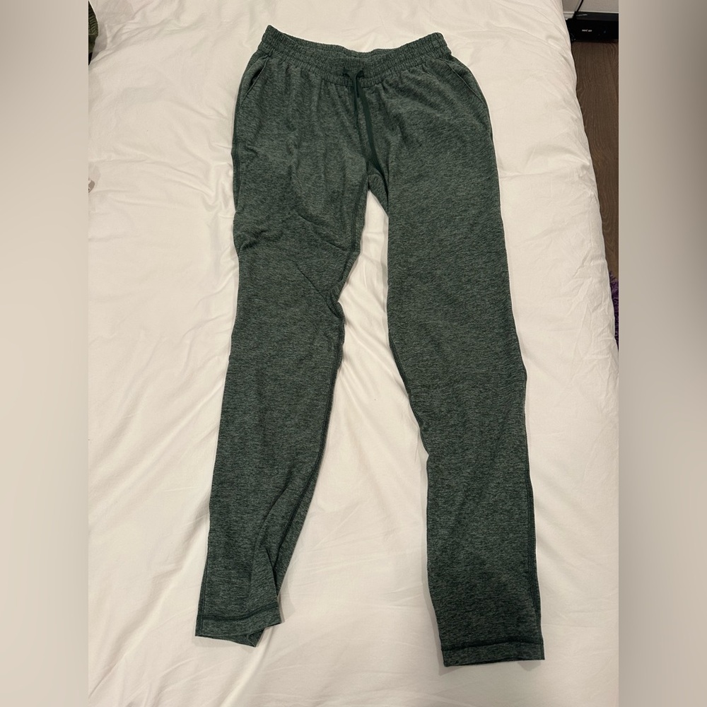Outdoor Voices Heather Green Joggers